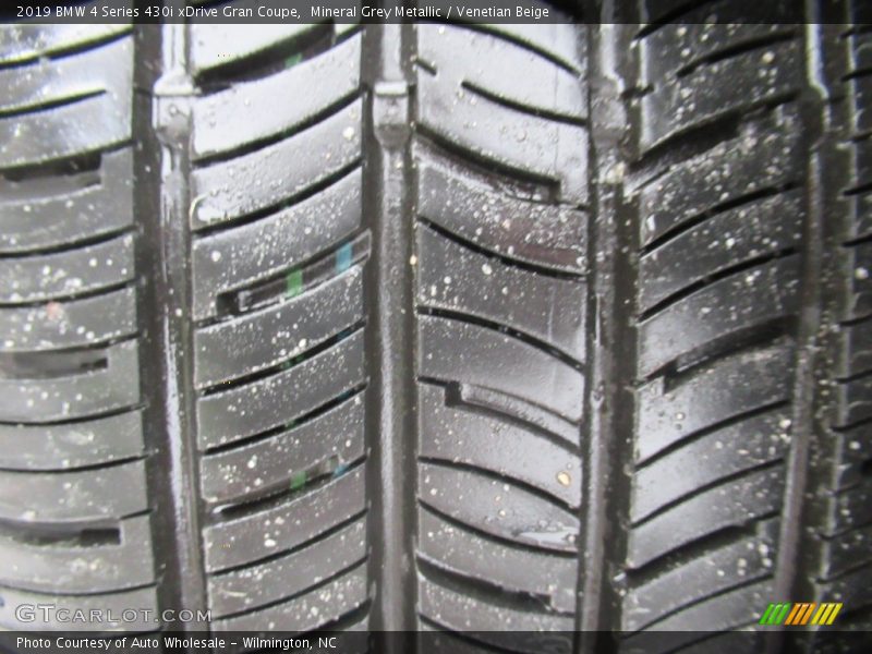 Mineral Grey Metallic / Venetian Beige 2019 BMW 4 Series 430i xDrive Gran Coupe