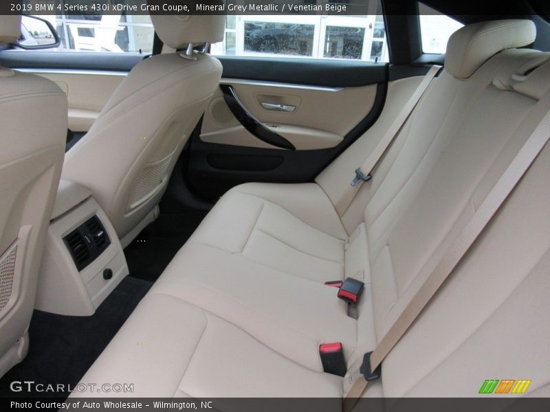 Mineral Grey Metallic / Venetian Beige 2019 BMW 4 Series 430i xDrive Gran Coupe