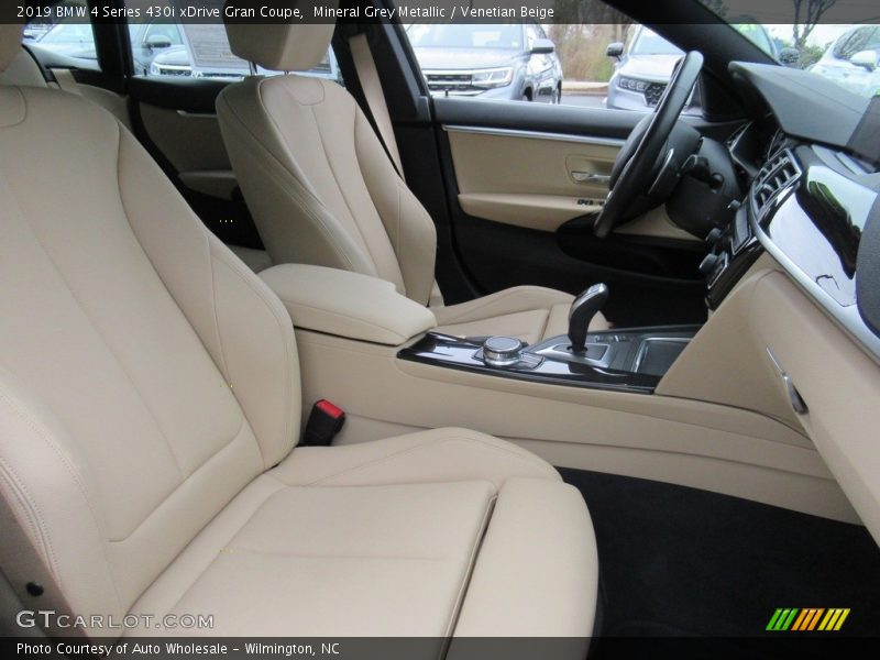 Mineral Grey Metallic / Venetian Beige 2019 BMW 4 Series 430i xDrive Gran Coupe
