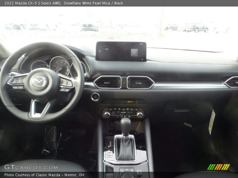 Snowflake White Pearl Mica / Black 2022 Mazda CX-5 S Select AWD