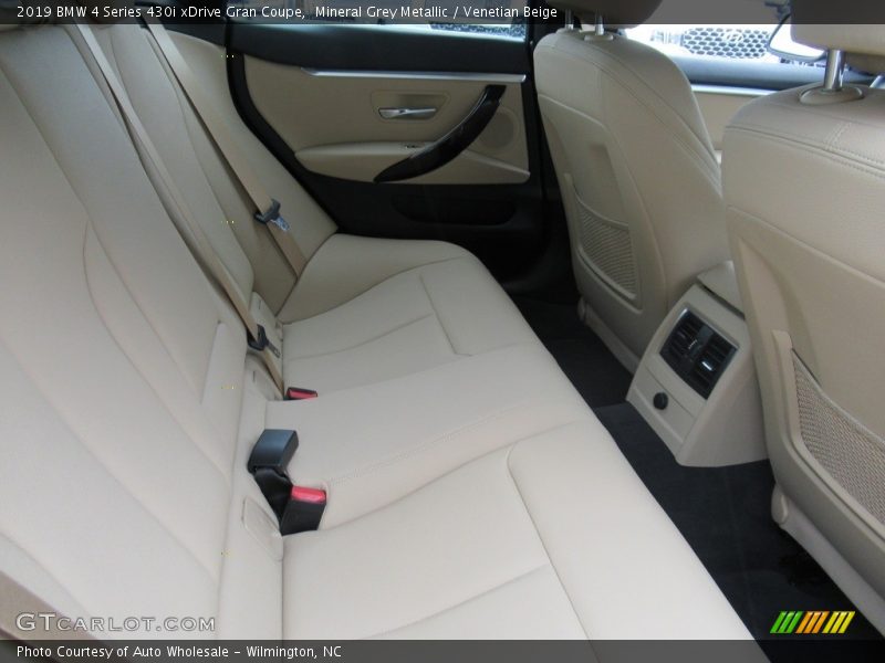 Mineral Grey Metallic / Venetian Beige 2019 BMW 4 Series 430i xDrive Gran Coupe