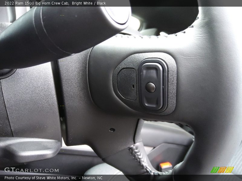 Bright White / Black 2022 Ram 1500 Big Horn Crew Cab