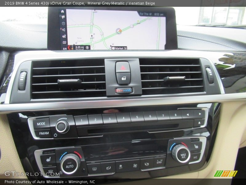 Mineral Grey Metallic / Venetian Beige 2019 BMW 4 Series 430i xDrive Gran Coupe