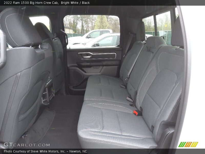 Bright White / Black 2022 Ram 1500 Big Horn Crew Cab