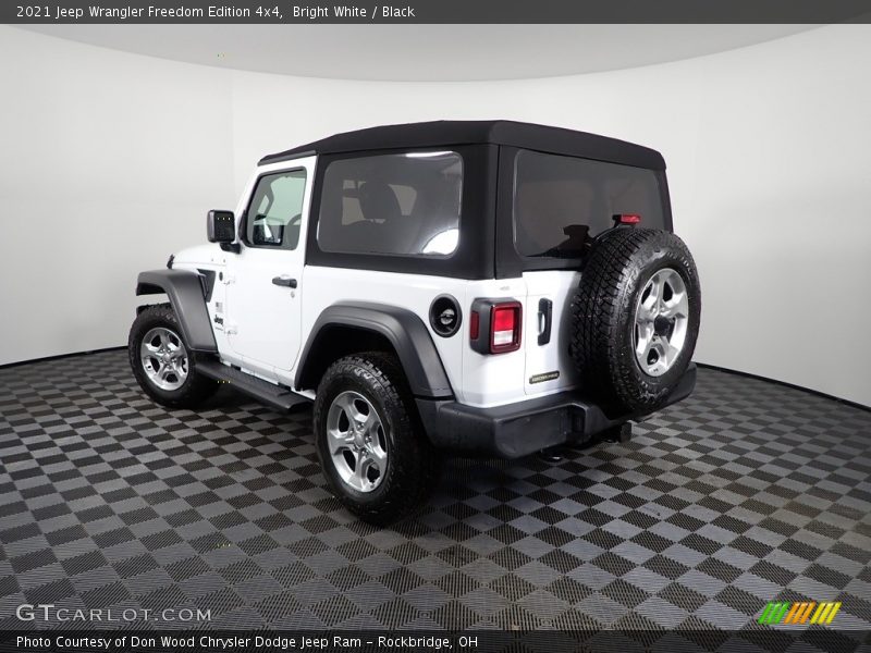 Bright White / Black 2021 Jeep Wrangler Freedom Edition 4x4