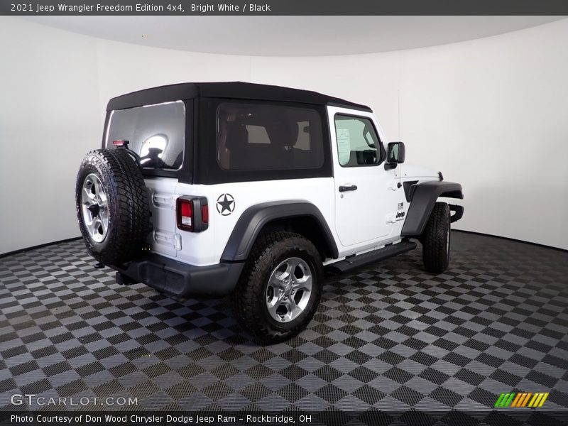 Bright White / Black 2021 Jeep Wrangler Freedom Edition 4x4