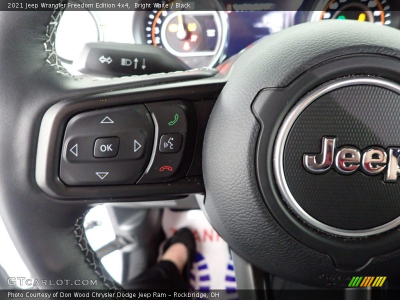 Bright White / Black 2021 Jeep Wrangler Freedom Edition 4x4