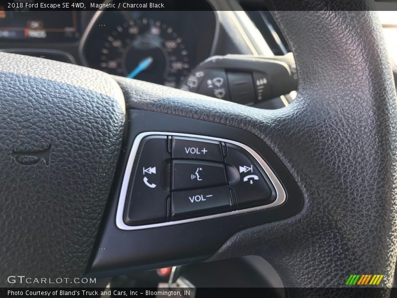 Magnetic / Charcoal Black 2018 Ford Escape SE 4WD