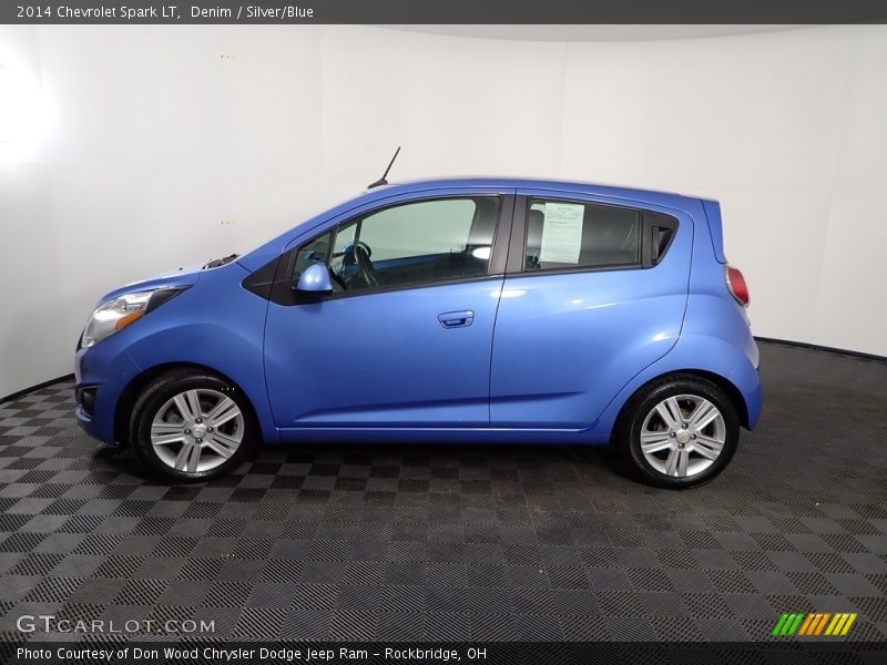 Denim / Silver/Blue 2014 Chevrolet Spark LT