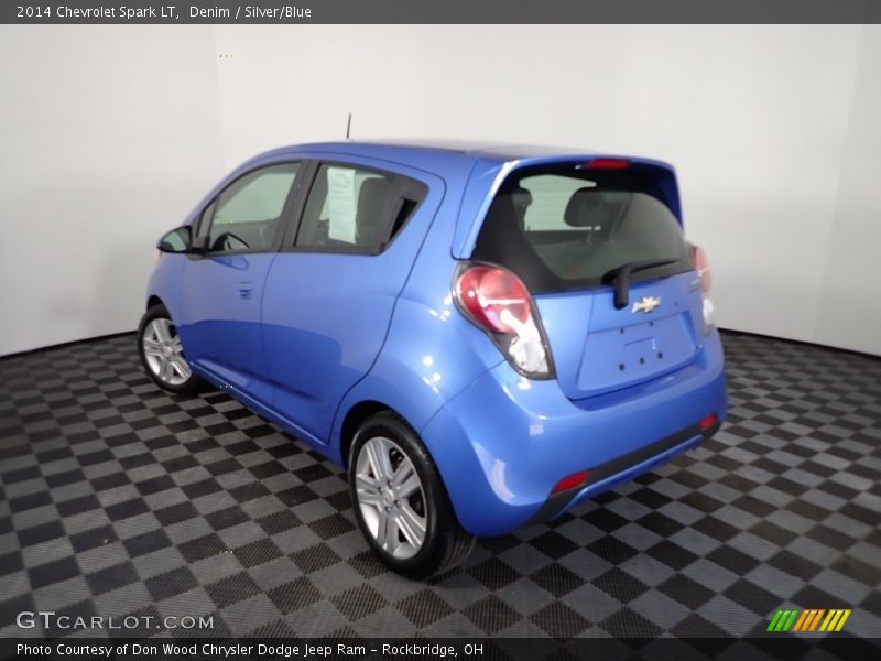 Denim / Silver/Blue 2014 Chevrolet Spark LT