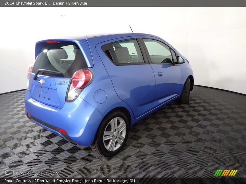 Denim / Silver/Blue 2014 Chevrolet Spark LT