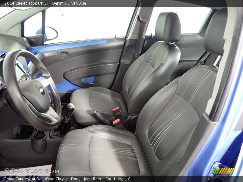 Denim / Silver/Blue 2014 Chevrolet Spark LT