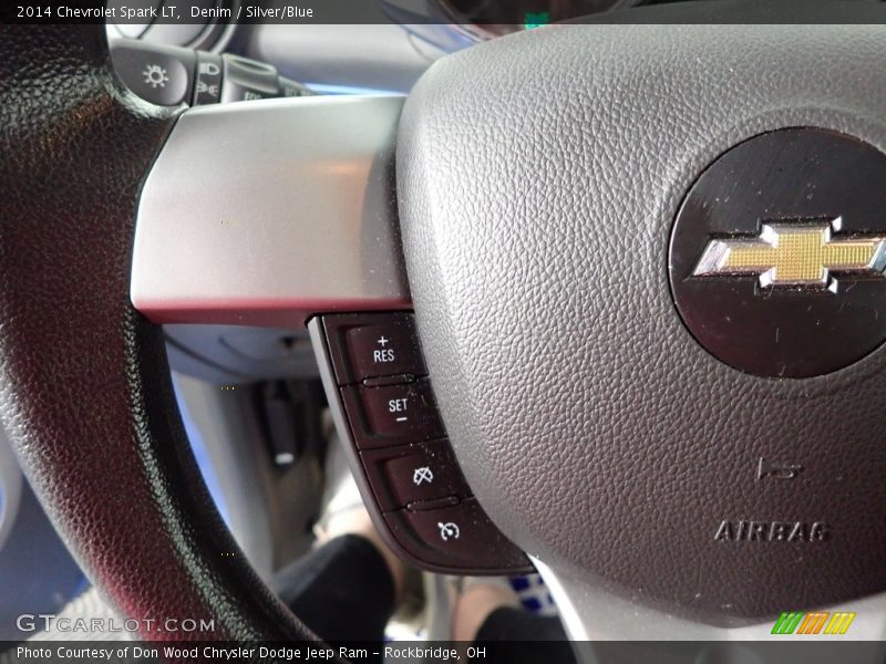 Denim / Silver/Blue 2014 Chevrolet Spark LT
