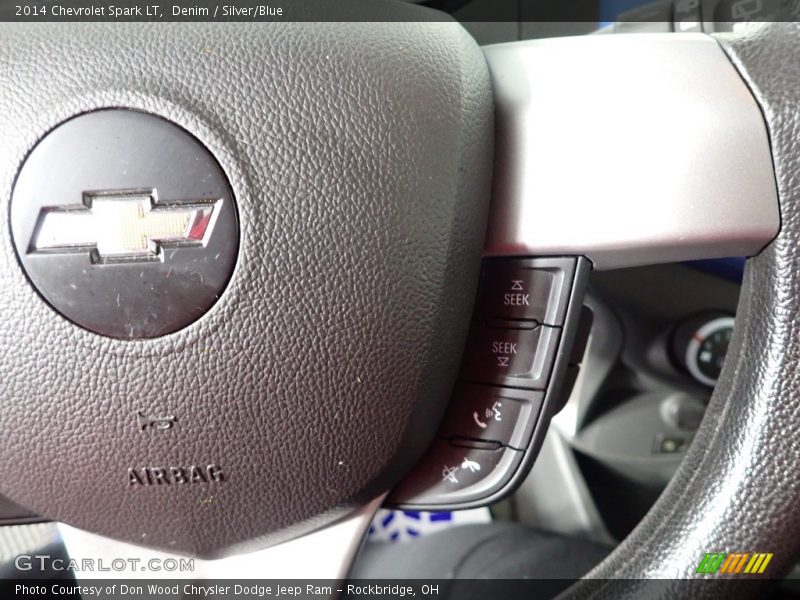 Denim / Silver/Blue 2014 Chevrolet Spark LT