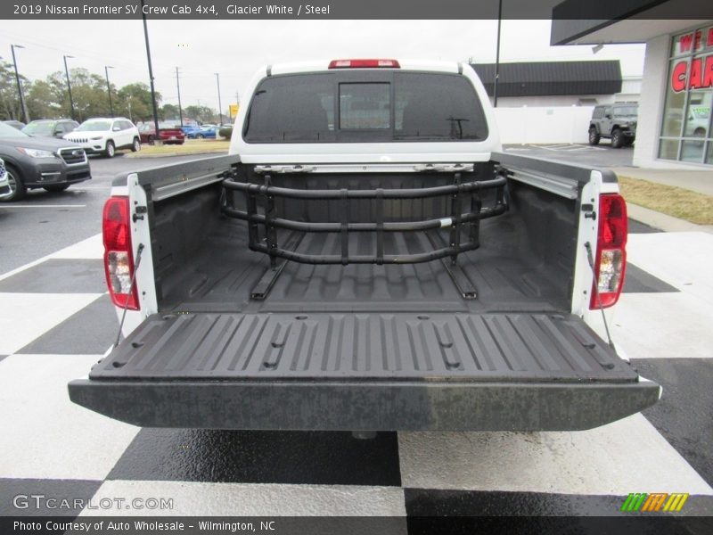 Glacier White / Steel 2019 Nissan Frontier SV Crew Cab 4x4