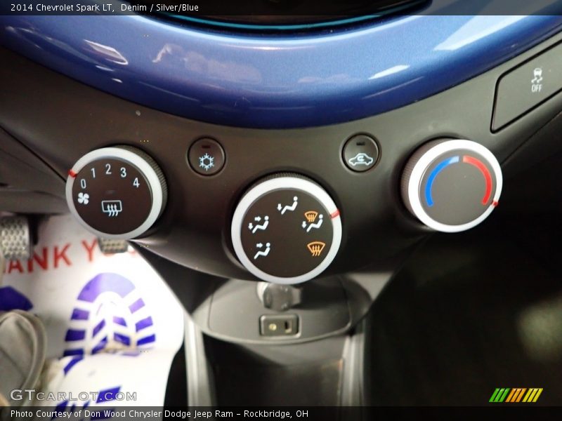 Denim / Silver/Blue 2014 Chevrolet Spark LT