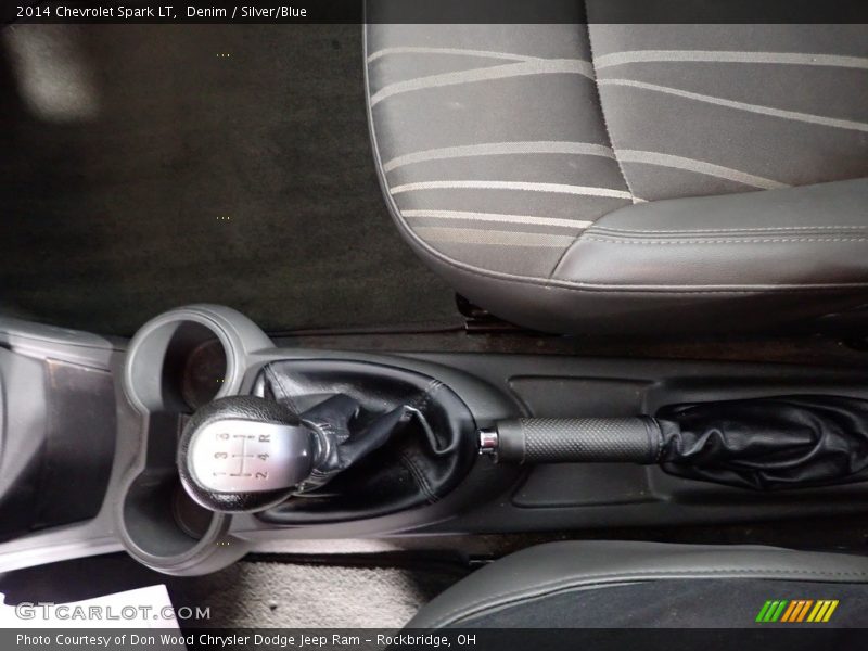 Denim / Silver/Blue 2014 Chevrolet Spark LT