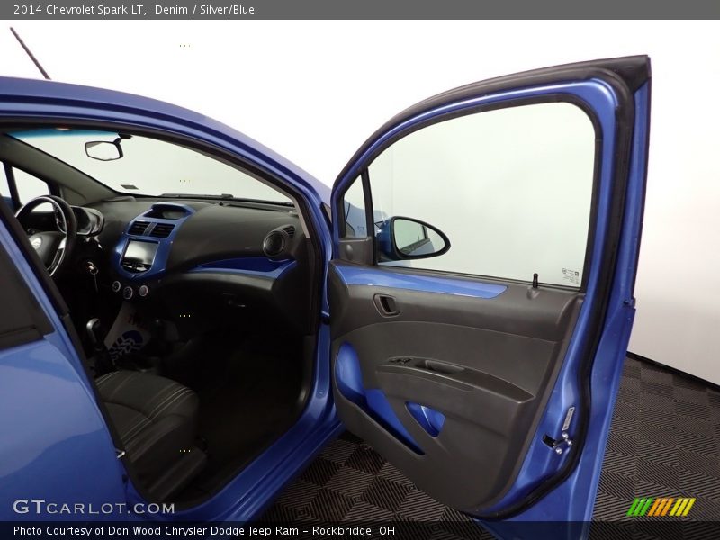 Denim / Silver/Blue 2014 Chevrolet Spark LT
