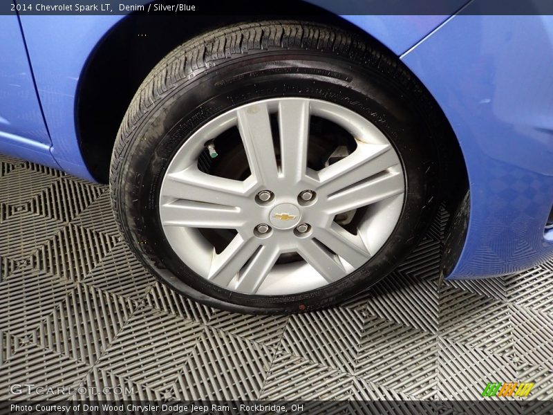 Denim / Silver/Blue 2014 Chevrolet Spark LT