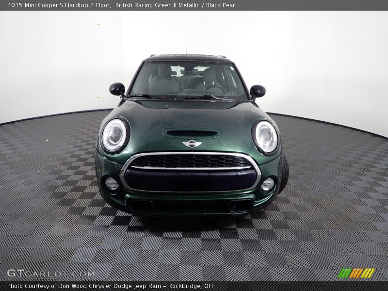 British Racing Green II Metallic / Black Pearl 2015 Mini Cooper S Hardtop 2 Door