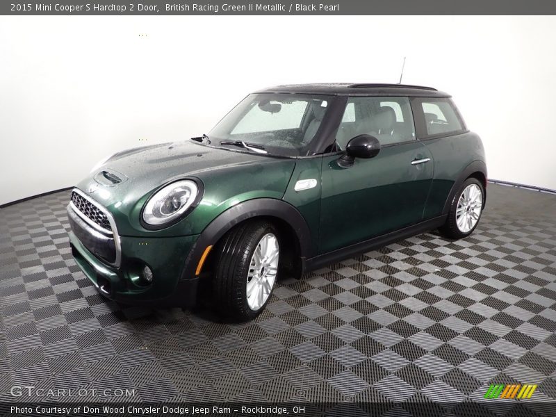 British Racing Green II Metallic / Black Pearl 2015 Mini Cooper S Hardtop 2 Door