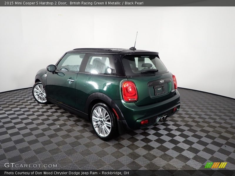 British Racing Green II Metallic / Black Pearl 2015 Mini Cooper S Hardtop 2 Door