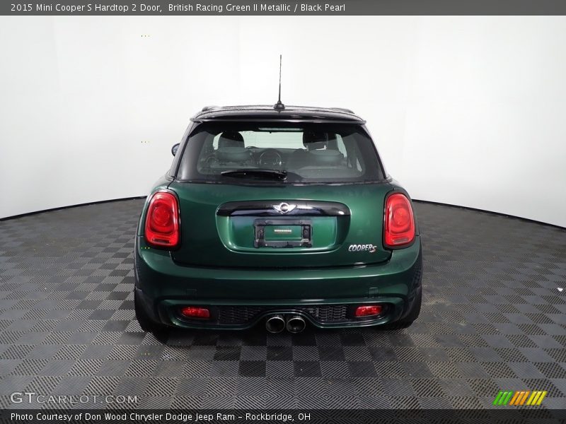British Racing Green II Metallic / Black Pearl 2015 Mini Cooper S Hardtop 2 Door