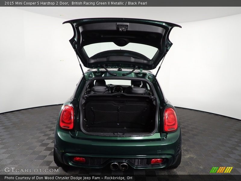 British Racing Green II Metallic / Black Pearl 2015 Mini Cooper S Hardtop 2 Door