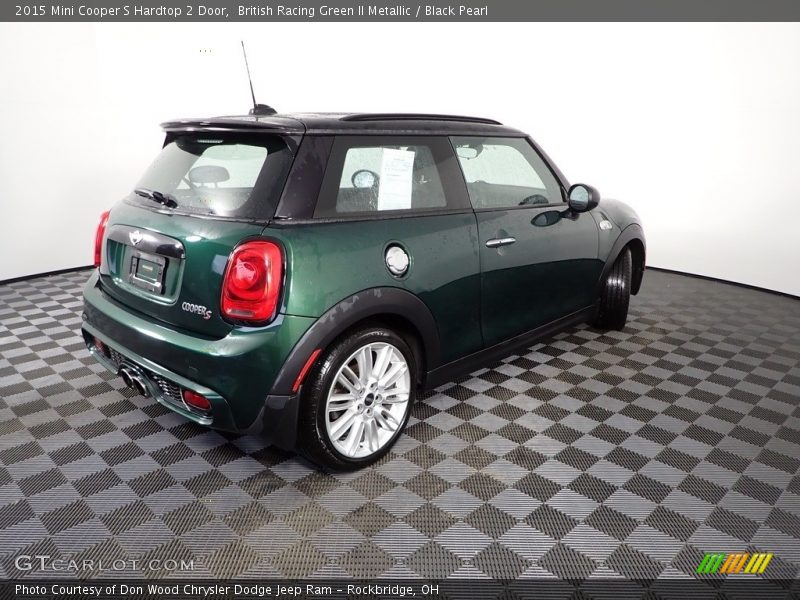 British Racing Green II Metallic / Black Pearl 2015 Mini Cooper S Hardtop 2 Door