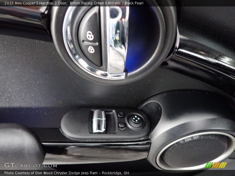 British Racing Green II Metallic / Black Pearl 2015 Mini Cooper S Hardtop 2 Door