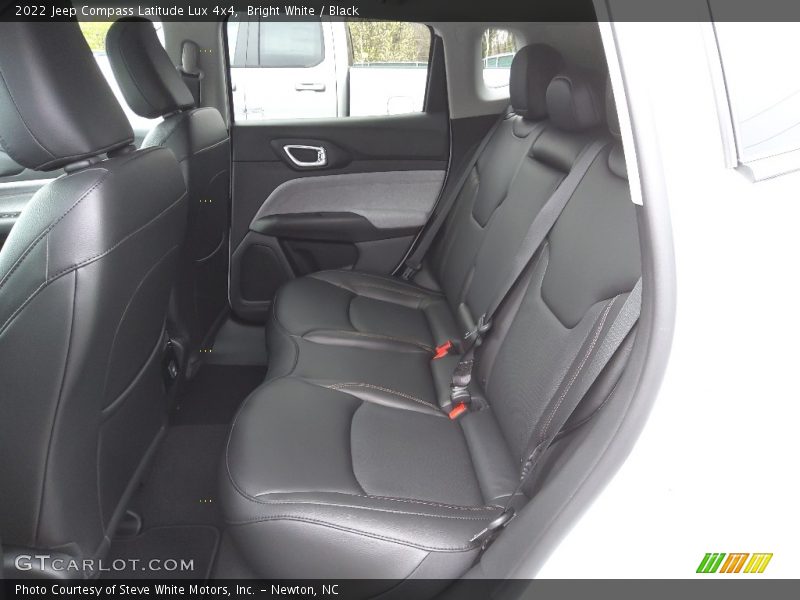 Rear Seat of 2022 Compass Latitude Lux 4x4