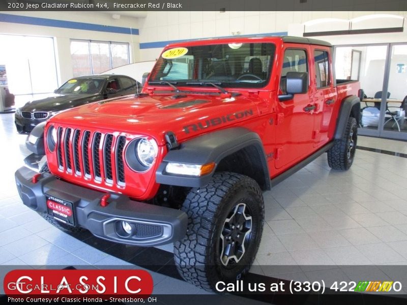 Firecracker Red / Black 2020 Jeep Gladiator Rubicon 4x4