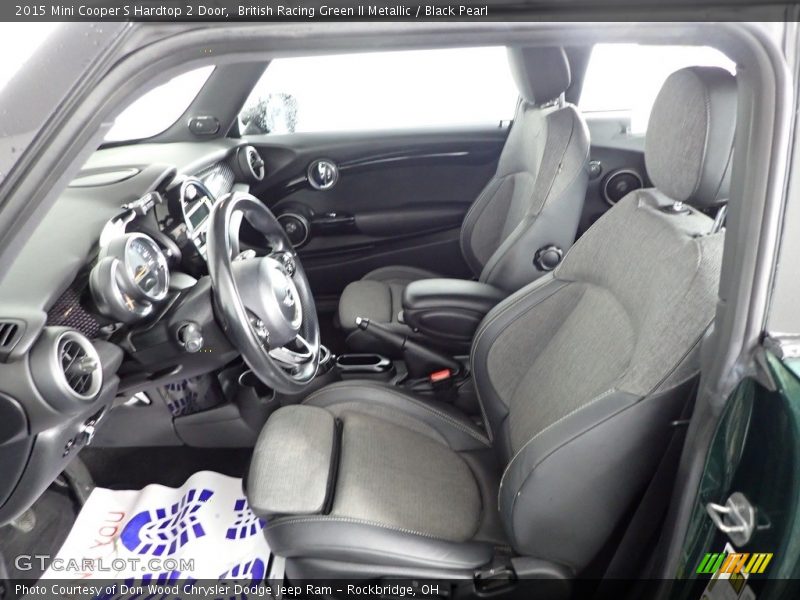 British Racing Green II Metallic / Black Pearl 2015 Mini Cooper S Hardtop 2 Door