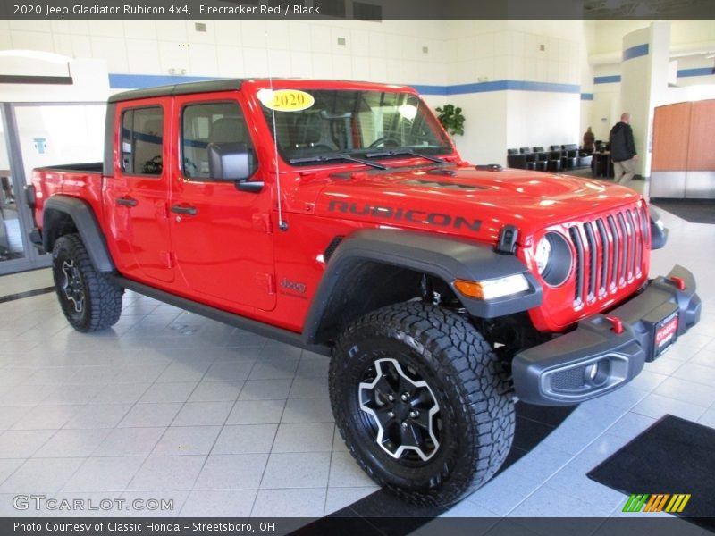 Firecracker Red / Black 2020 Jeep Gladiator Rubicon 4x4