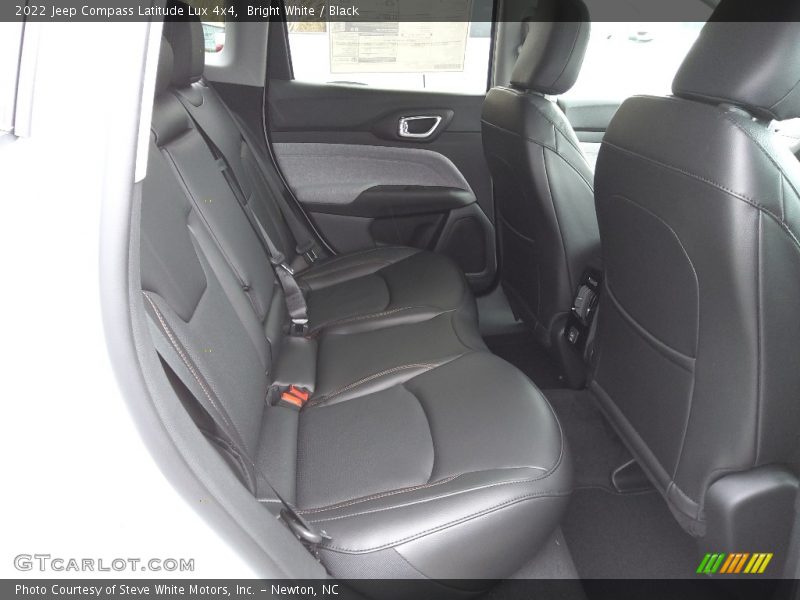 Rear Seat of 2022 Compass Latitude Lux 4x4