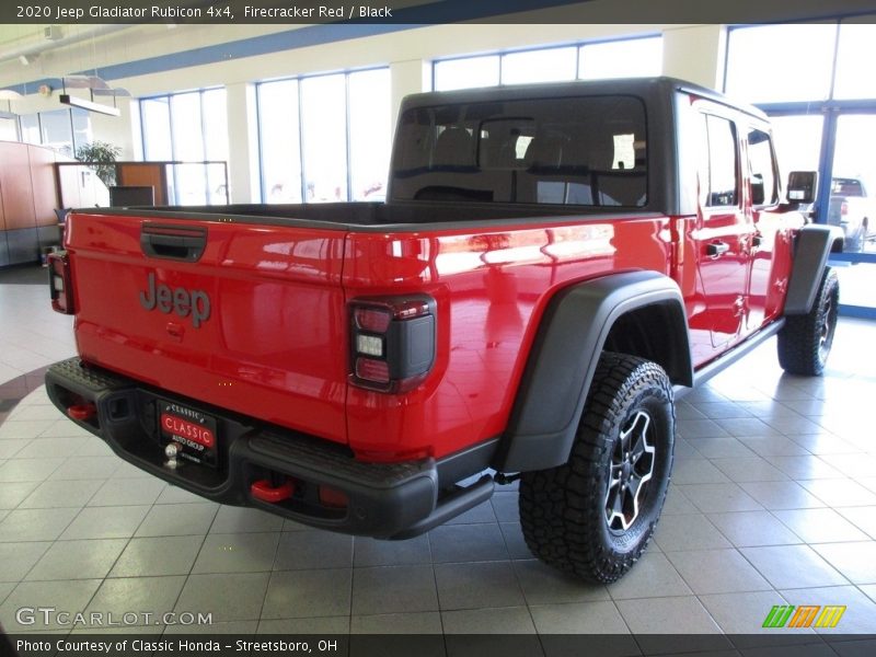 Firecracker Red / Black 2020 Jeep Gladiator Rubicon 4x4