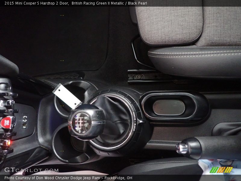 British Racing Green II Metallic / Black Pearl 2015 Mini Cooper S Hardtop 2 Door