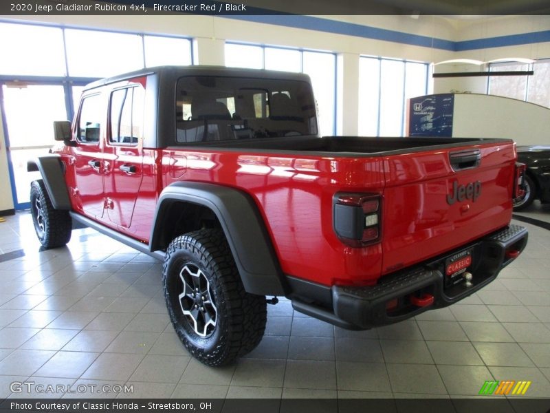 Firecracker Red / Black 2020 Jeep Gladiator Rubicon 4x4