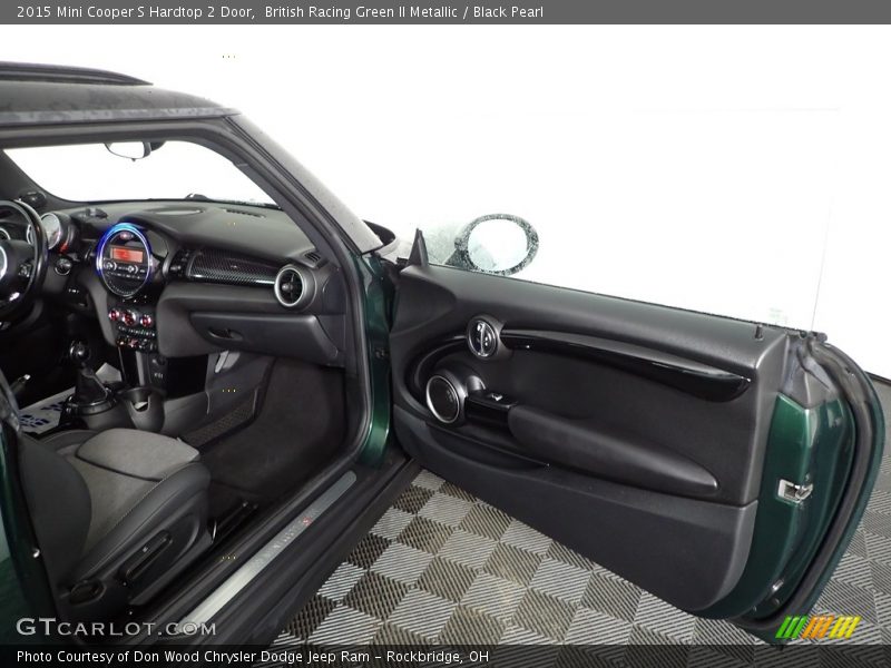 British Racing Green II Metallic / Black Pearl 2015 Mini Cooper S Hardtop 2 Door