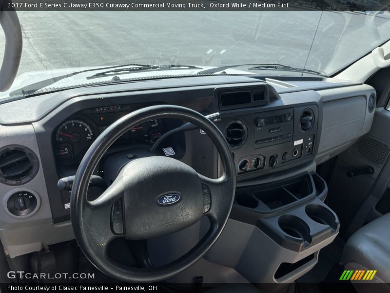 Oxford White / Medium Flint 2017 Ford E Series Cutaway E350 Cutaway Commercial Moving Truck