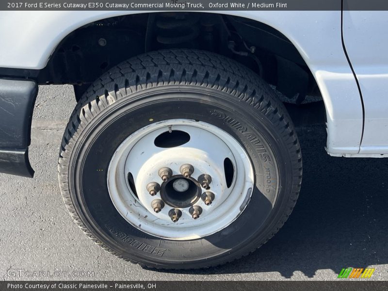 Oxford White / Medium Flint 2017 Ford E Series Cutaway E350 Cutaway Commercial Moving Truck