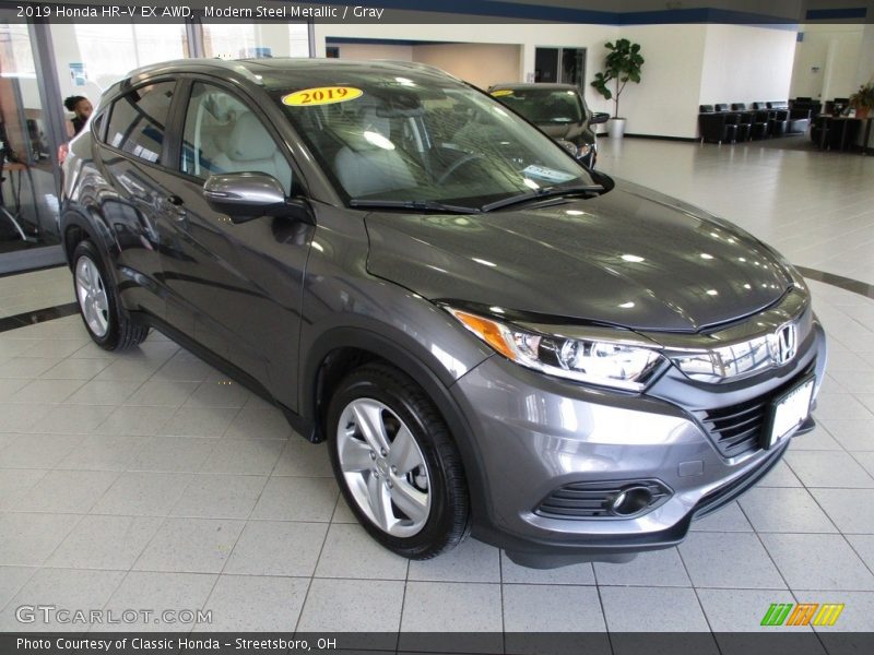 Front 3/4 View of 2019 HR-V EX AWD