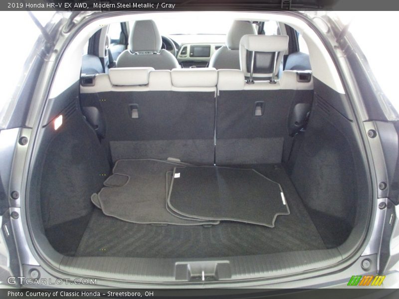Modern Steel Metallic / Gray 2019 Honda HR-V EX AWD