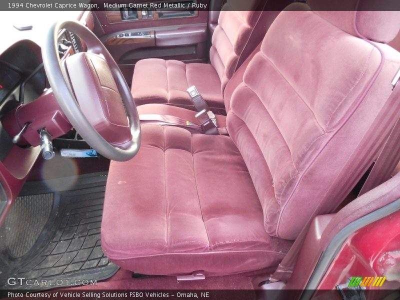 Front Seat of 1994 Caprice Wagon