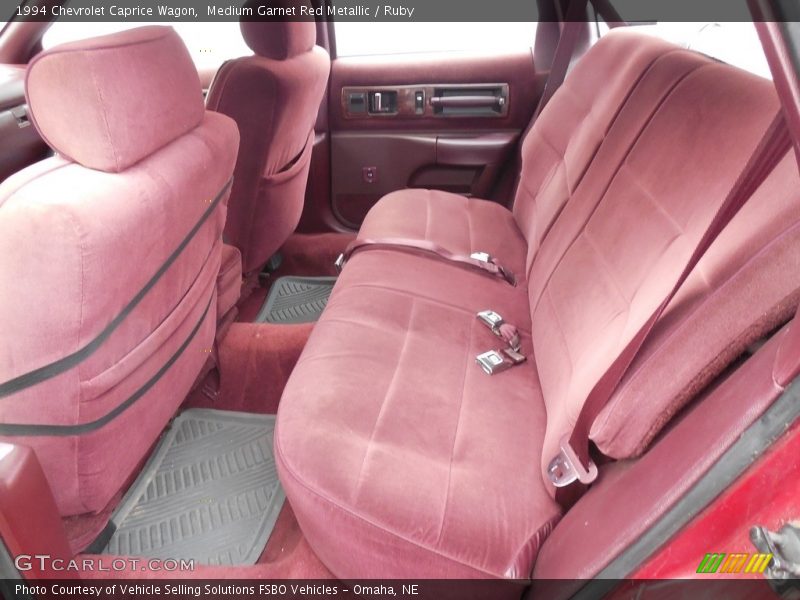 Rear Seat of 1994 Caprice Wagon