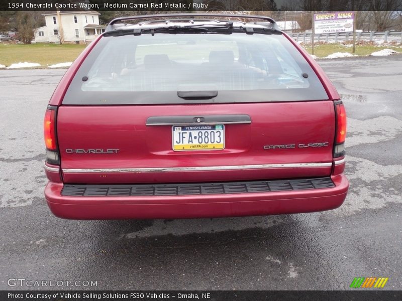 Medium Garnet Red Metallic / Ruby 1994 Chevrolet Caprice Wagon