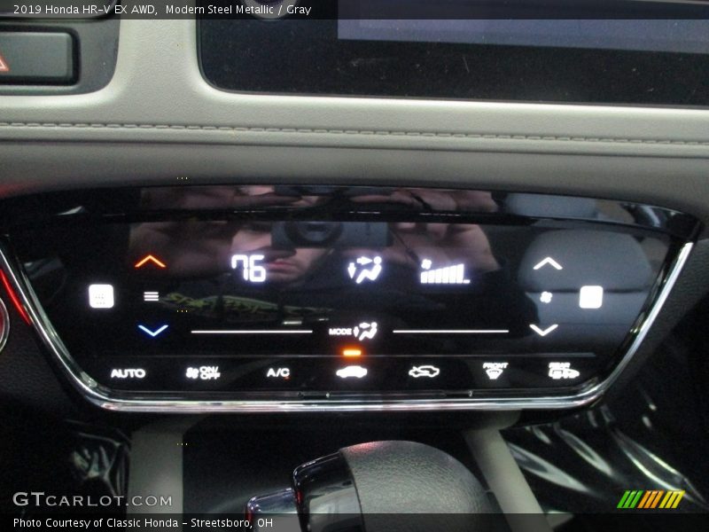 Modern Steel Metallic / Gray 2019 Honda HR-V EX AWD
