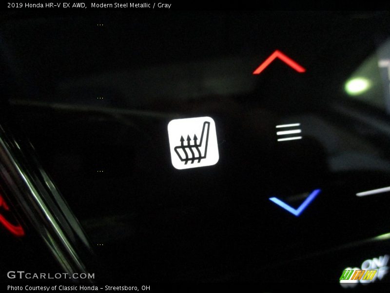 Modern Steel Metallic / Gray 2019 Honda HR-V EX AWD