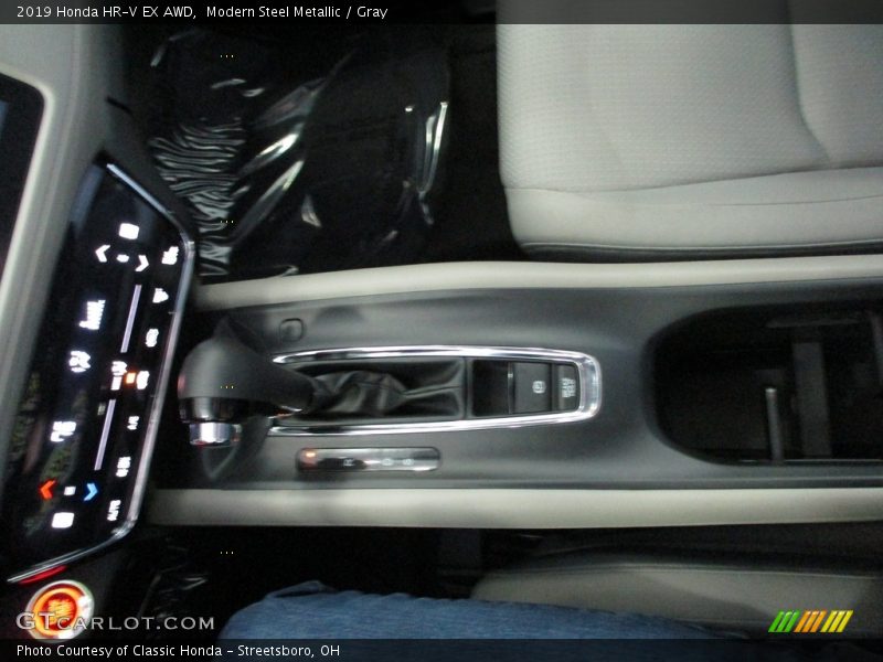 Modern Steel Metallic / Gray 2019 Honda HR-V EX AWD
