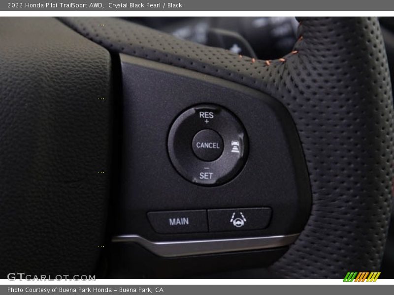 Crystal Black Pearl / Black 2022 Honda Pilot TrailSport AWD